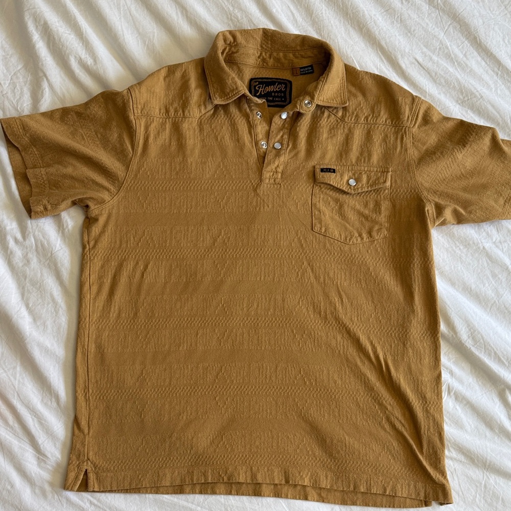 Howler Bros Polo - size Large